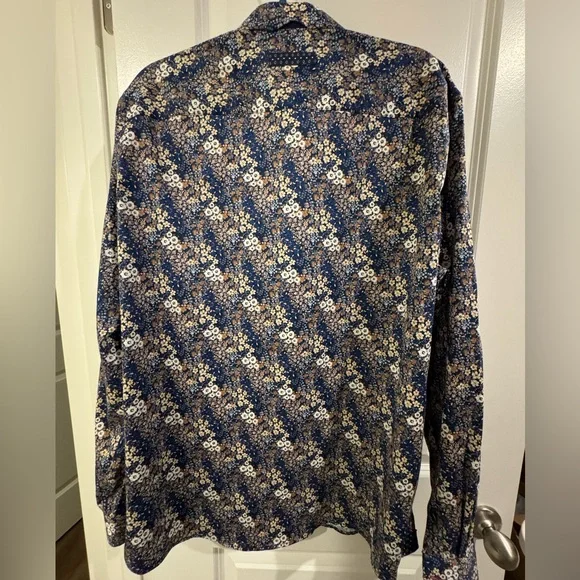 Au Noir Luxury Long Sleeve Stretch Shirt - Picture 3 of 12